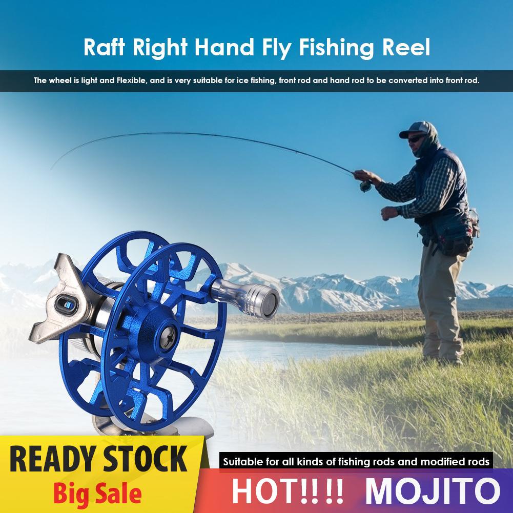 Mojitox Reel Pancing Tangan Kanan Bahan Metal Untuk Fly Fishing Ice Smooth Rock