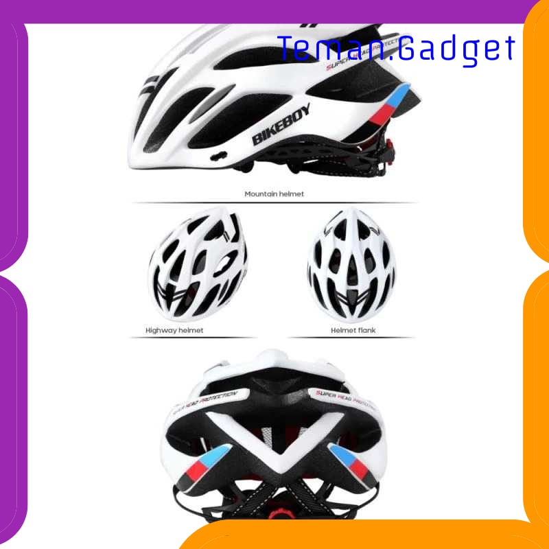 TG-IB697 BIKEBOY HELM SEPEDA ULTRALIGHT BREATHABLE BICYCLE HELMET - AM42