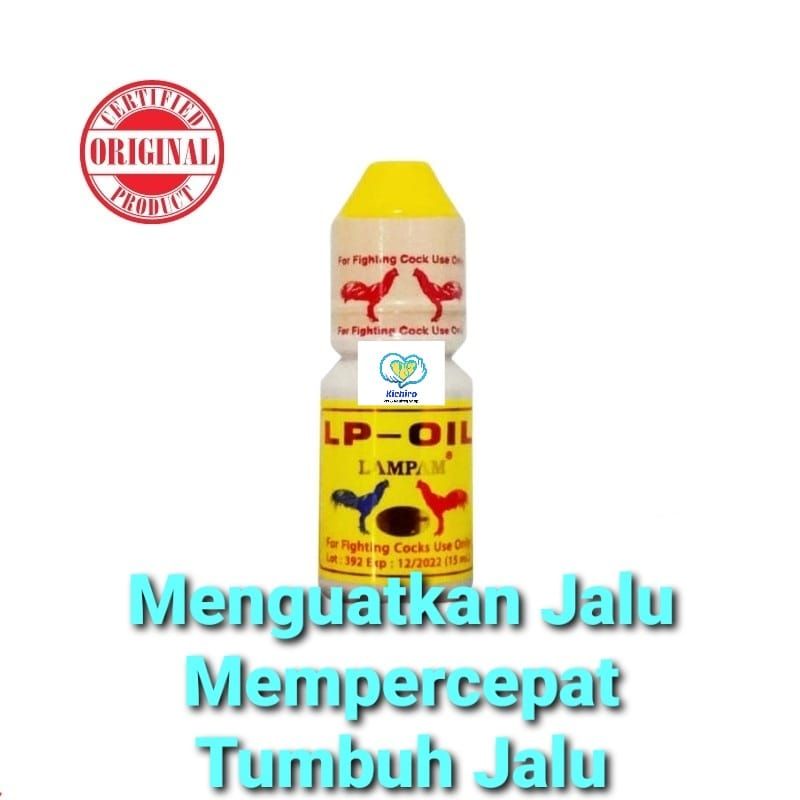 Lampam LP Oil 10 ml Mengeraskan Menguatkan Jalu Paruh Ayam Bangkok Thailand Import
