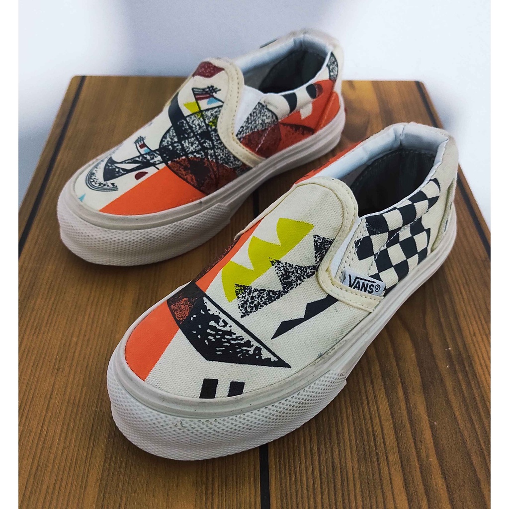 Sepatu Anak Slip On | Vans Moma Anak | Slip On Anak | Sepatu Anak Vans | Moma Anak | Sepatu Anak | Sepatu Anak Balita | Sepatu Anak Kecil-moma krem