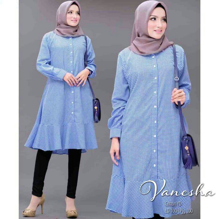 Tunik Anesi - Atasan Muslim Wanita - Pakaian Muslim