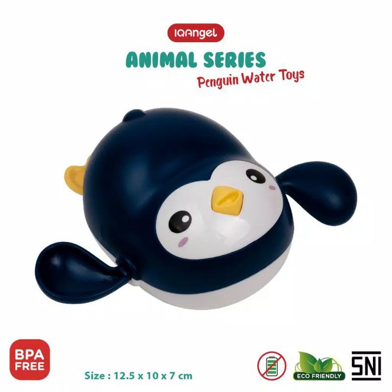 TOYS | IQANGEL / iq angel PENGUIN WATER TOYS / Mainan Mandi Bayi / Mainan Air Bayi