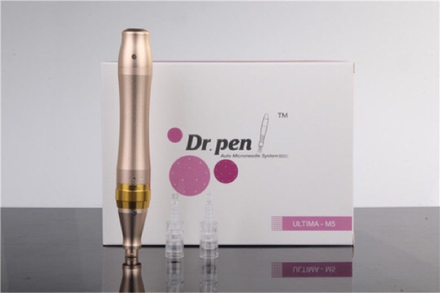 alat kecantikan mts bbglow dr pen m5 gold bopeng penetrasi bb glow   Dr Pen Ultima M 5 Non Wireless