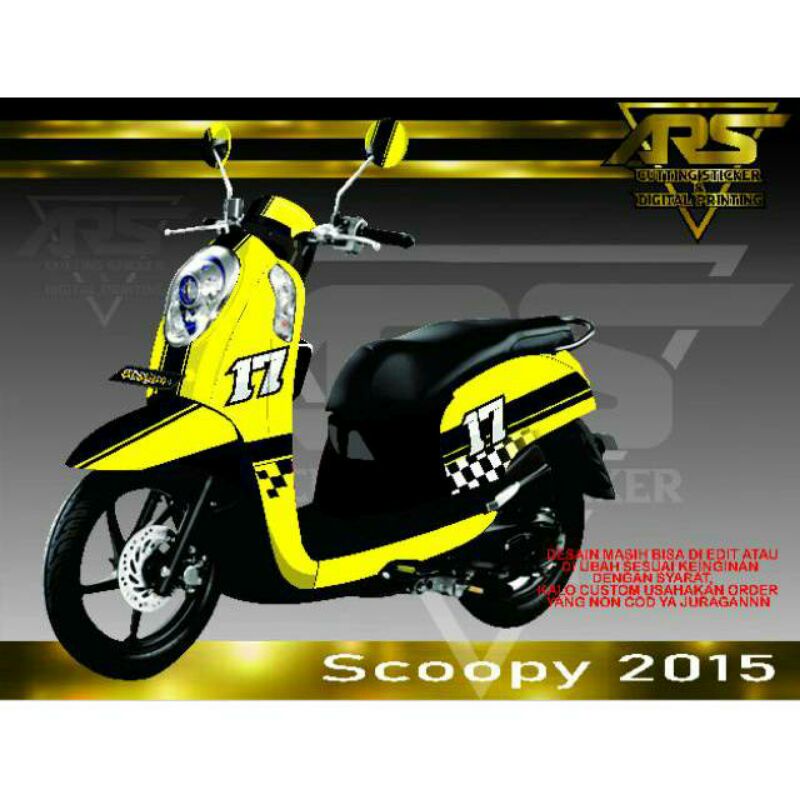 decal sticker full body 2015 scoopy