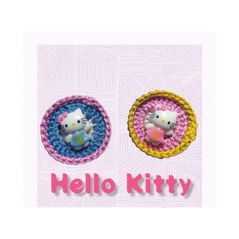 Bros rajut hello kitty