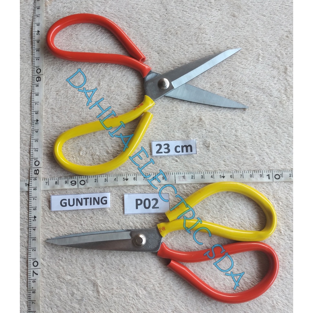 

GUNTING JUMBO MERAH KUNING P-02