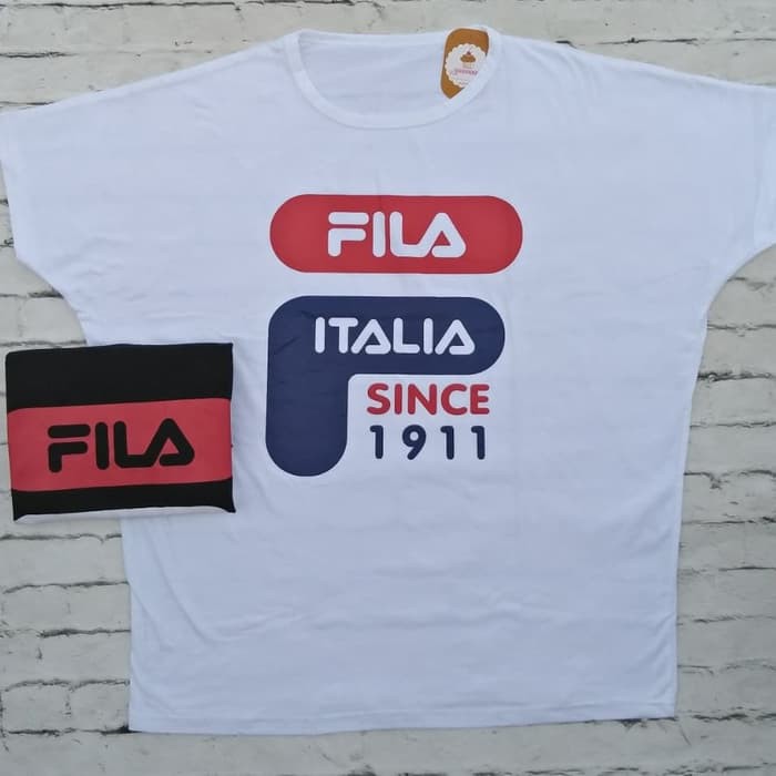 Baju Bigsize Jumbo Atasan Wanita KAOS  FIILLAA ITALIA XXXL OREENJY CUPCAKE