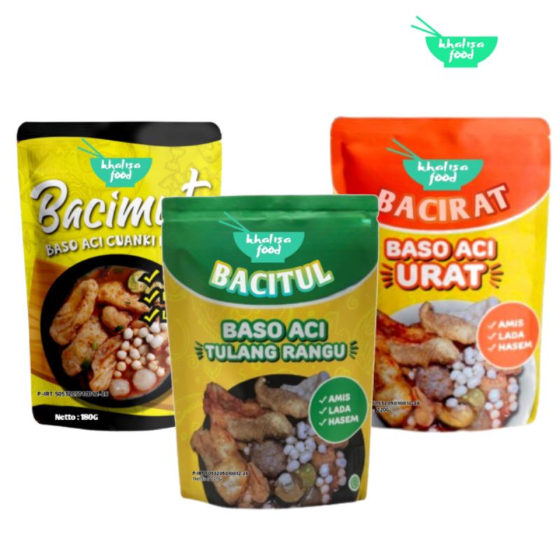 

Khalisa Food - Bakso Aci Best Seller Varian Campur
