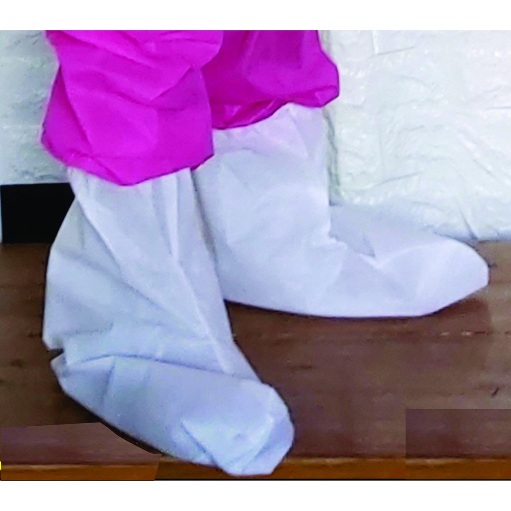 Cover Shoes - Cover Sepatu  Sarung Sepatu Untuk Baju Corona-SEPATU SPUNBOND 75GR