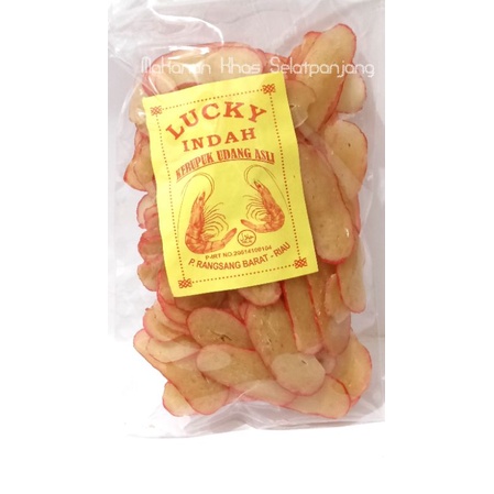 

Kerupuk Udang Asli Lucky Indah Pulau Rangsang 250Gram