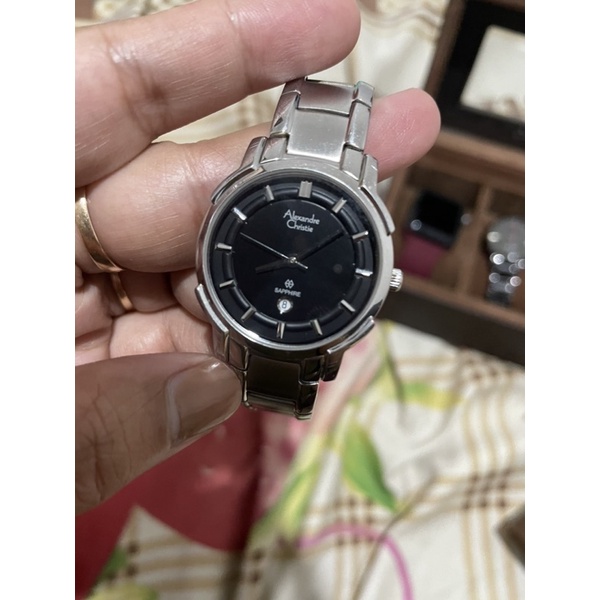 Preloved Jam tangan Alexandre cristie