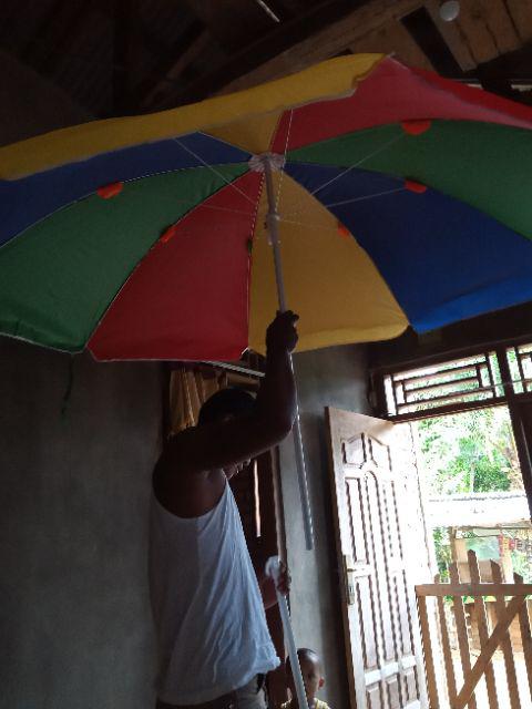 Tenda Payung Parasol Untuk Cafe Pantai Jualan 200 Cm Warna Warni
