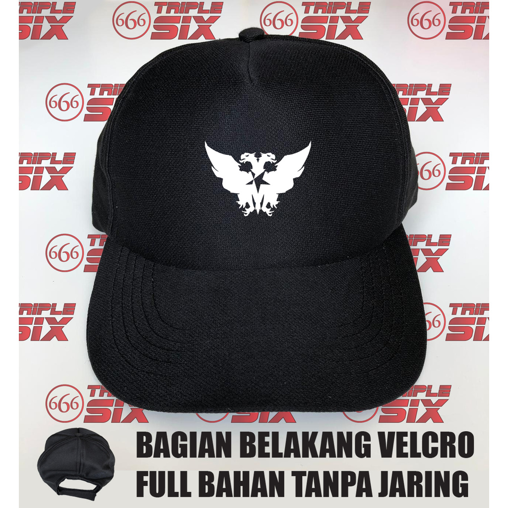 Topi Baseball Velcro Arknights Ursus Empire Logo