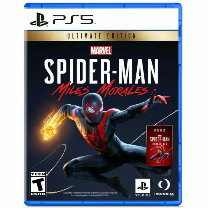 PS5 Marvel Spiderman Miles Morales Ultimate Edition