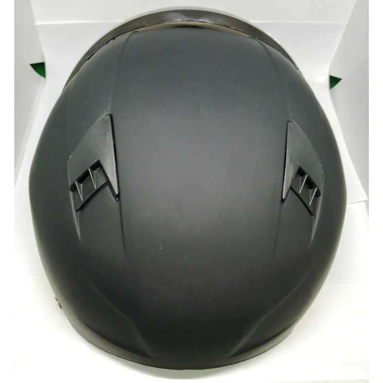 TaffSPORT Helm Sepeda Skuter Motor Elektrik Half Face Visor - 328-Hitam