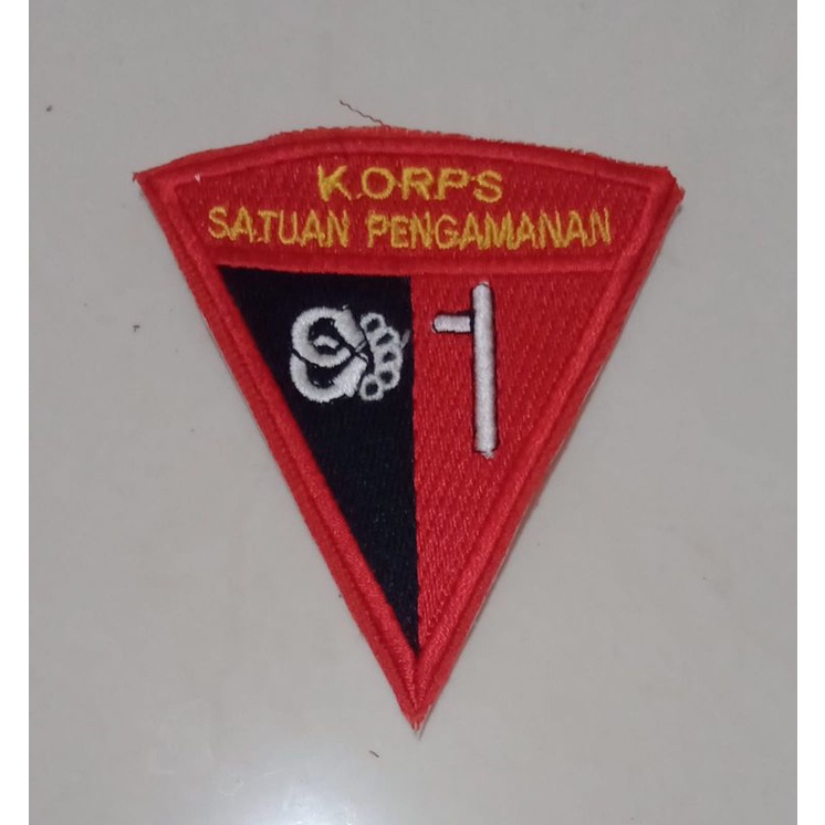 bordir KORPS SATPAM