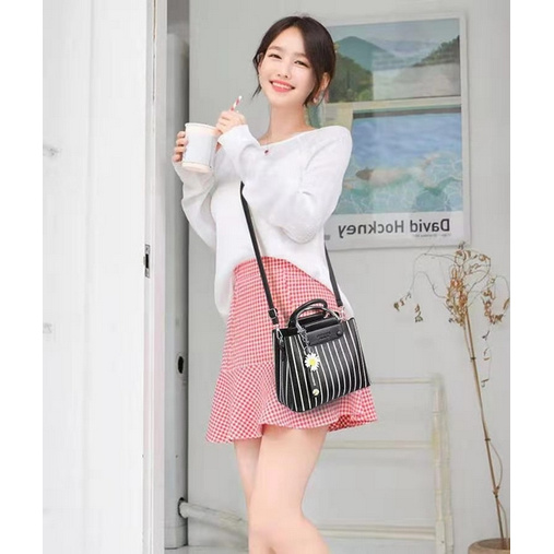 9077 TAS WANITA IMPORT SLEMPANG HANDBAG [1KG 1PC] PERFECT CORNER