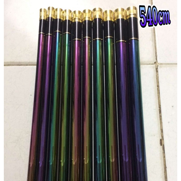 Joran Tegek Pancing Shimano Warna Pelangi