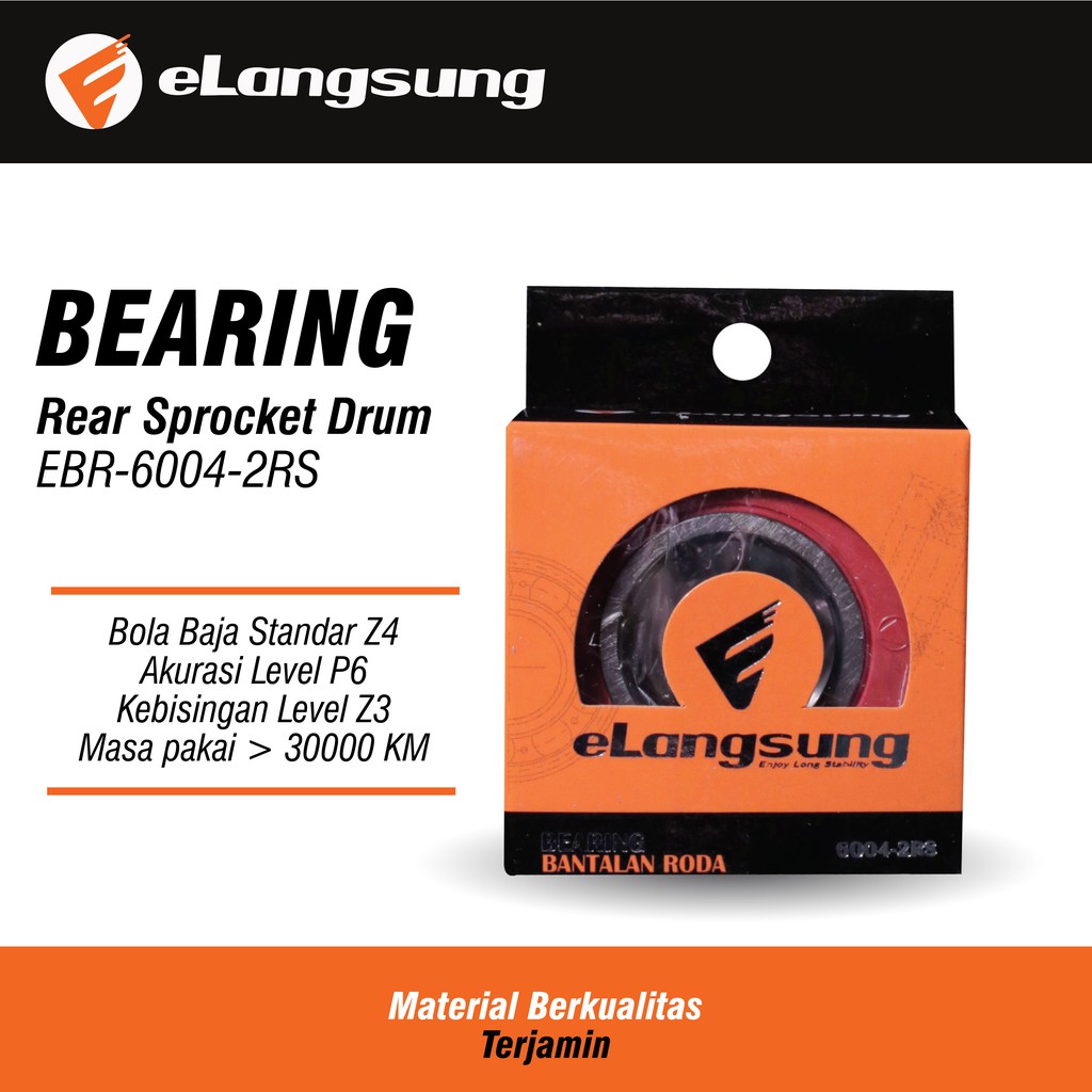 Bearing Wheel Rear Sprocket Drum 6004 BERGARANSI 180 Hari - eLangsung