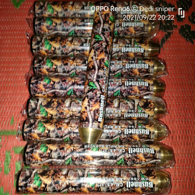 peredam bushnell super senyap for pcp/uklik