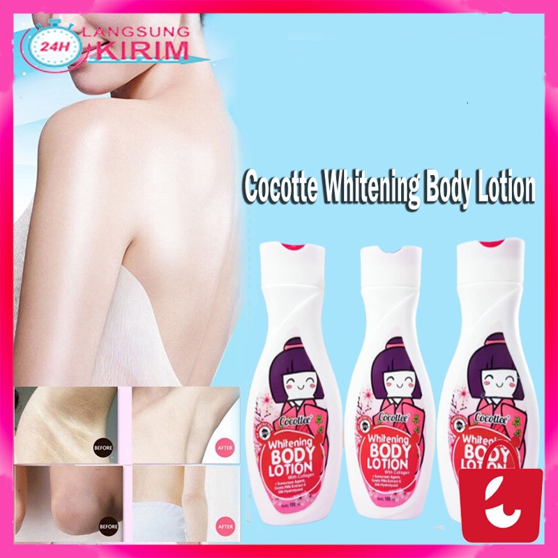 [BISA COD]  Cocotte Whitening Body Lotion 100ML BPOM Lotion Pemutih Cocotte