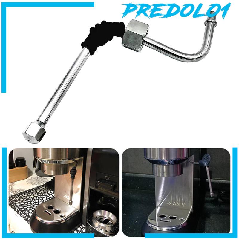 [PREDOLO1] 304 Stainless Steel Steam Wand Tube Pipe Kit for Delonghi 680 685 Rancilio