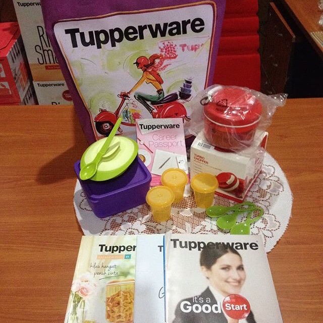 Tupperware kit bag