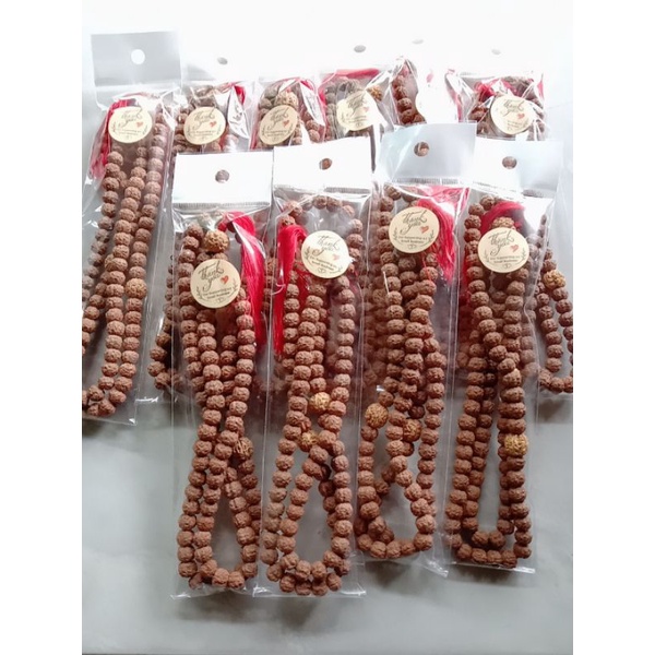 YASAFA Tasbih Biji Genitri Jenitri ORI Rudraksha