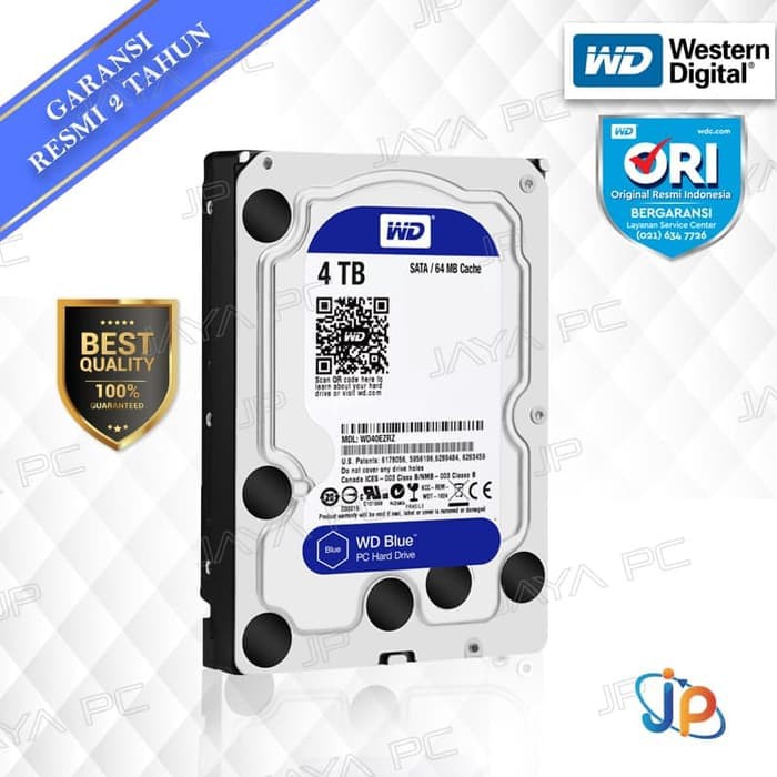 WD Blue PC 4TB 3.5" HDD/ HD/ Hardisk/ Harddisk Internal