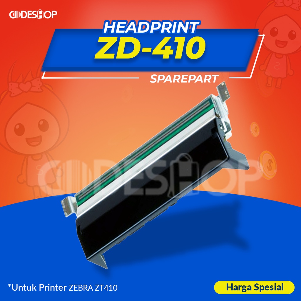Zebra ZT410 Head Print Spare Part Printer Barcode