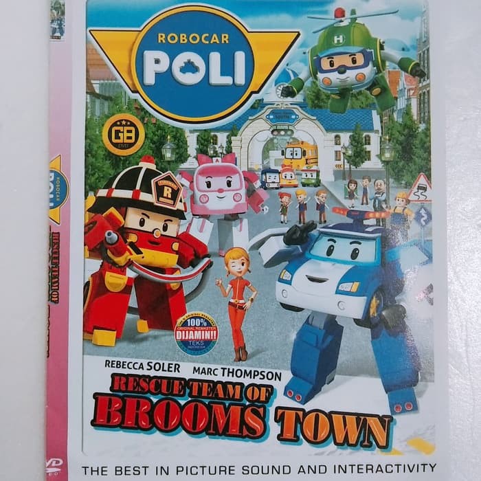 TERMURAH Kaset Dvd Poli Robocar The Movie - Kaset Film Animasi Anak Anak DVD DTS
