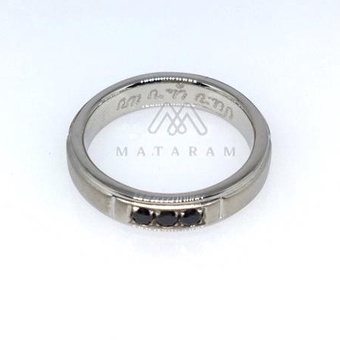 Cincin Kawin Banggai Laut Platinum Kadar 10% - Bebas Request Model Cincin Custom By Mataram Jeweller