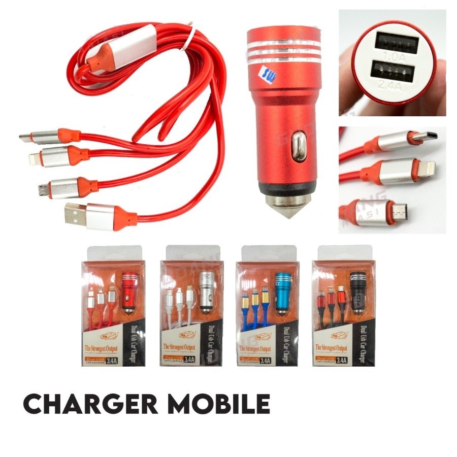 Charger Mobil Include Kabel