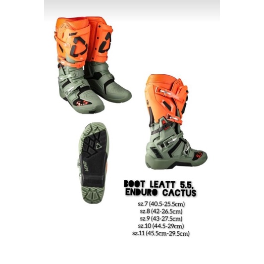 Sepatu Leatt 5.5 enduro sepatu cross sepatu offroad Leatt