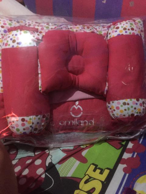 Omiland Kasur Dakron + Kelambu Bordir Polcadot (lc) Obk5214