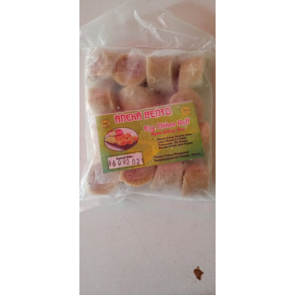 

EGG ROLL POTONGAN FROZEN HOME MADE