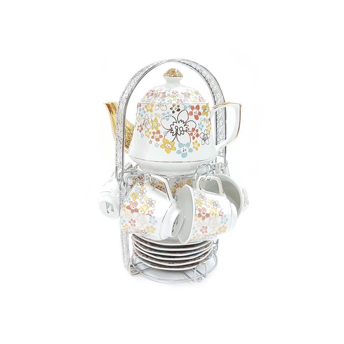 Tea Set Segi Delapan Vicenza C78