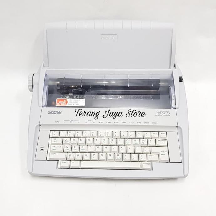 

Mesin Tik Elektrik Brother GX-6750 Mesin Ketik Brother GX-6750 AR129