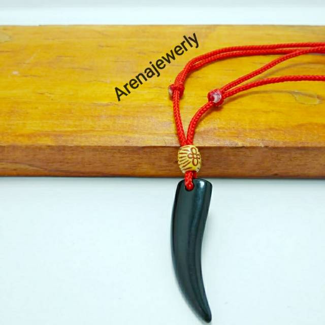 Kalung. Kalung Taring. Kalung Bandul Taring. Kalung Murah. Kalung Taring. Kalung Taring Pria Wanita