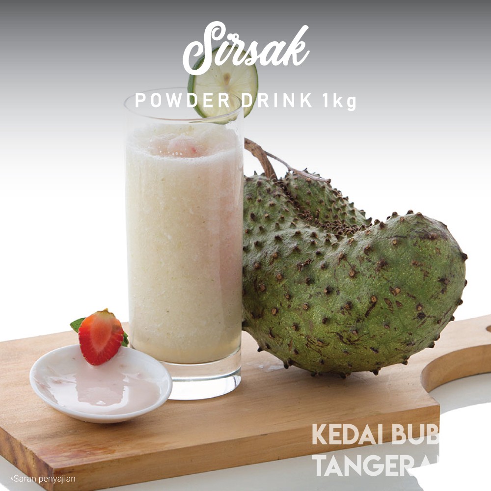 

Bubuk Minuman Rasa Sirsak Bubble drink Powder drink Ice Blended 1kg Javaland bmb
