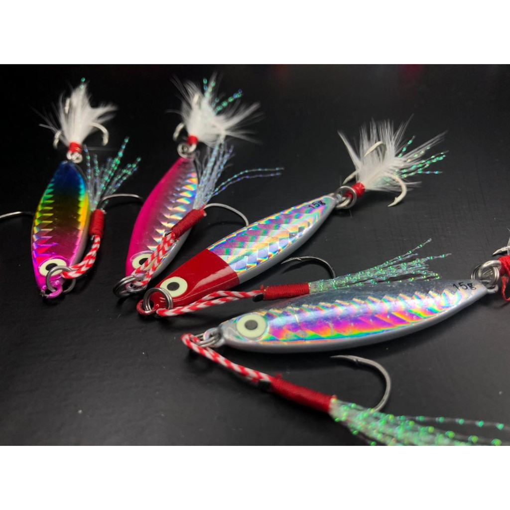 Micro Jig 15 Gram Tinggal lempar Umpan UL Casting