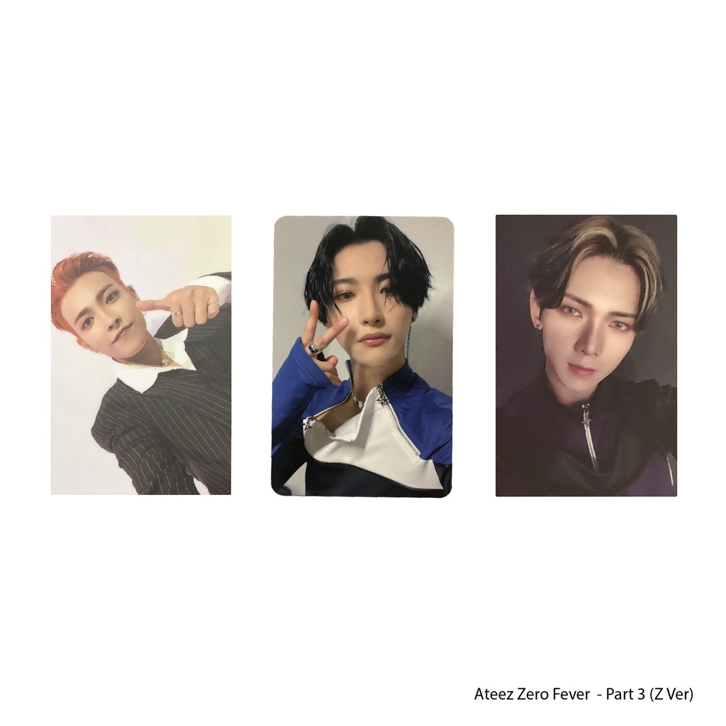 [READY]  Official Photocard ATEEZ ZERO FEVER PART 3 (Z Ver)