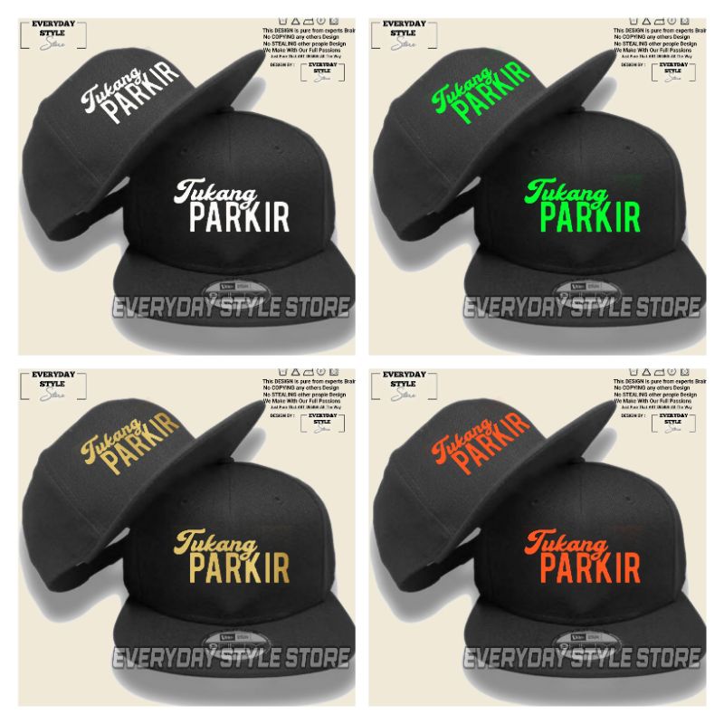 Topi Tukang Parkir Snapback