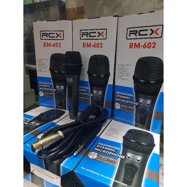 Mic Dynamic RCX 602 Microphone Karaoke