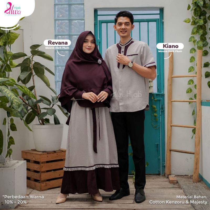 Gamis Revana Diskon by Alwa Hijab READY SIAP KIRIM
