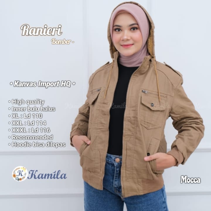 ranieri coksu jaket jacket bomber boomber wanita cewek cewe anak perempuan dewasa muslim coach resle
