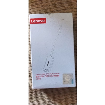 Lenovo Thinkplus USB Type C to LAN RJ45 Ethernet Adapter 1000Mbps Original Terbaru