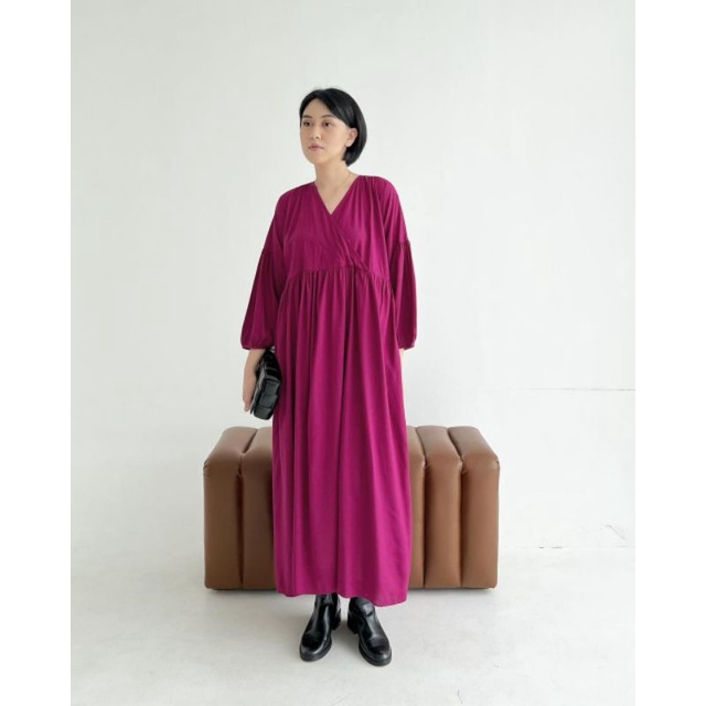 TRICK & TRICKY MALIKA DRESS MAGENTA