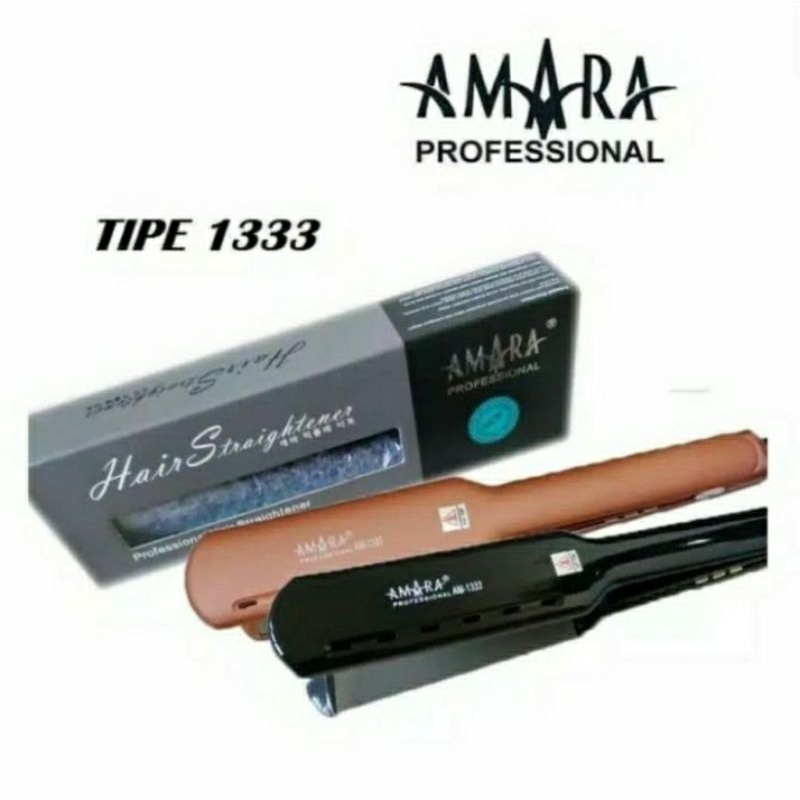 Catokan Rambut AMARA Hair Straigthener Ionic Tipe 1333 100% Original AM1333