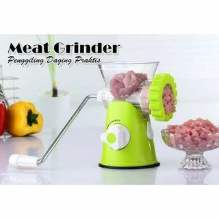 Penggiling Daging Manual Meat Grinder Mini Portable - Mie Pasta Mincer Blender Daging Kacang